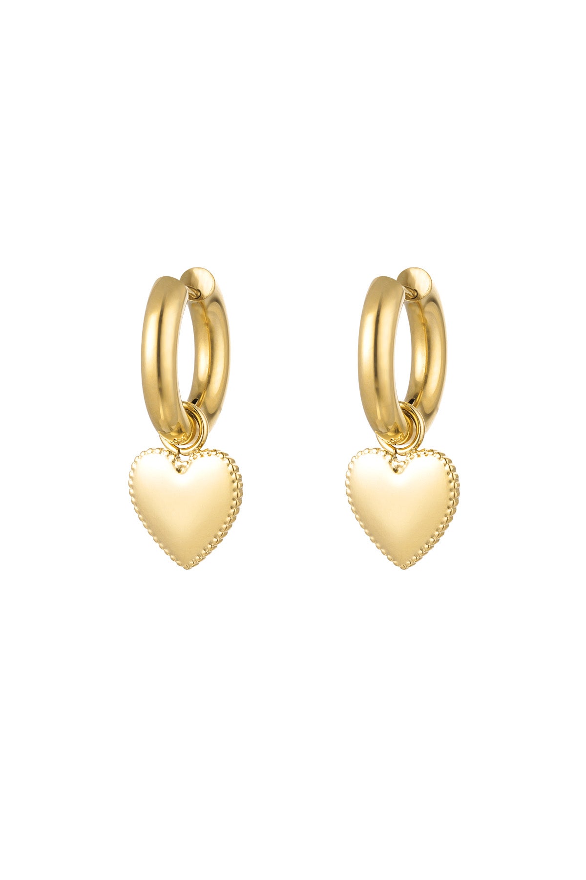 Big Hoops Heart - Oorbellen
