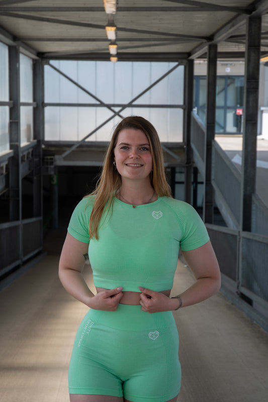 Short Sleeve top - Minty Green