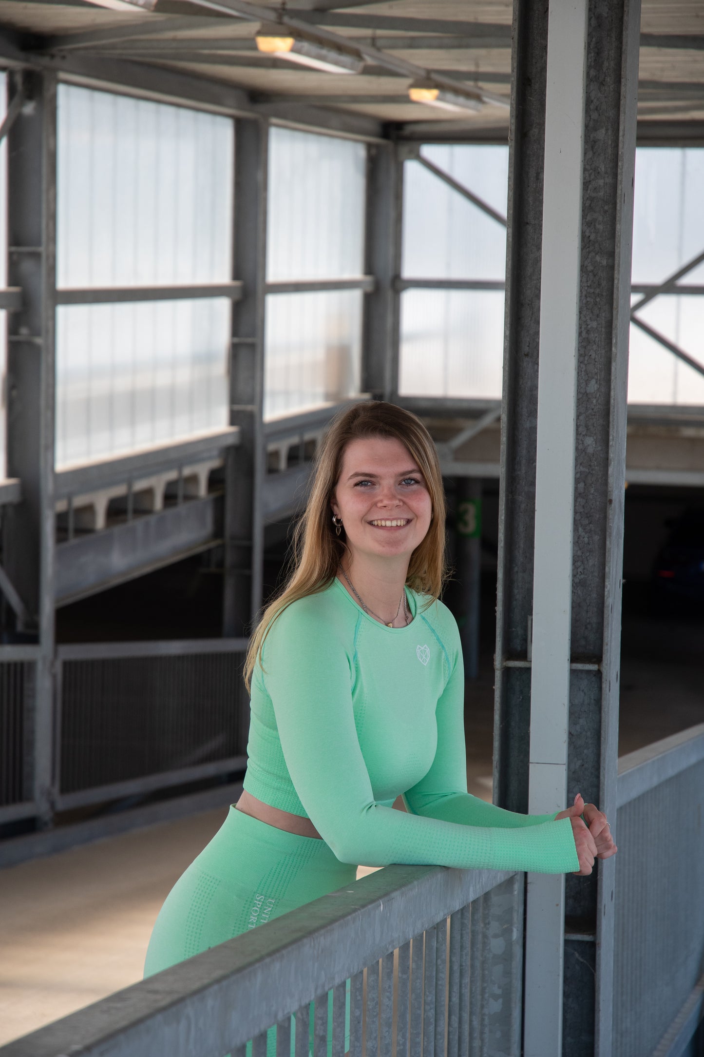 Long Sleeve top - Minty Green