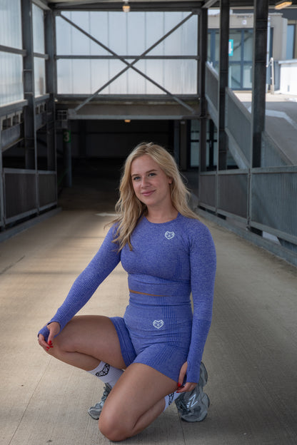 Long sleeve top - Bright Purple