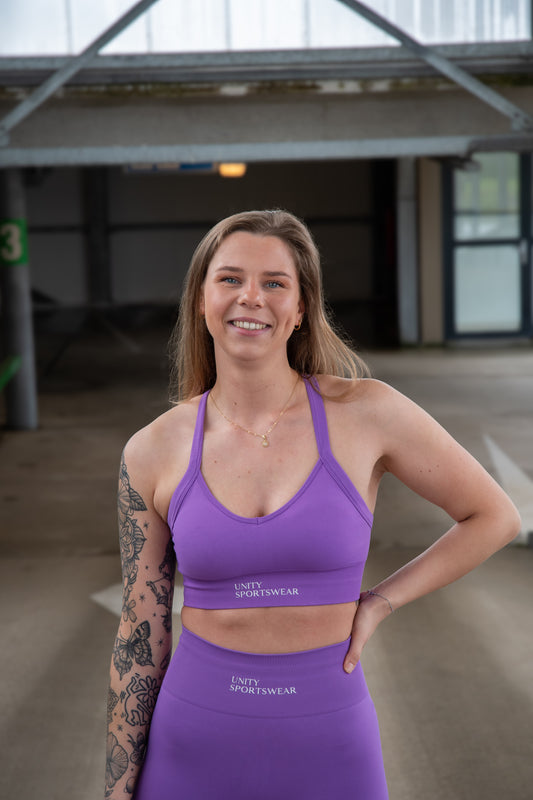 Sport Bra - Soft Purple