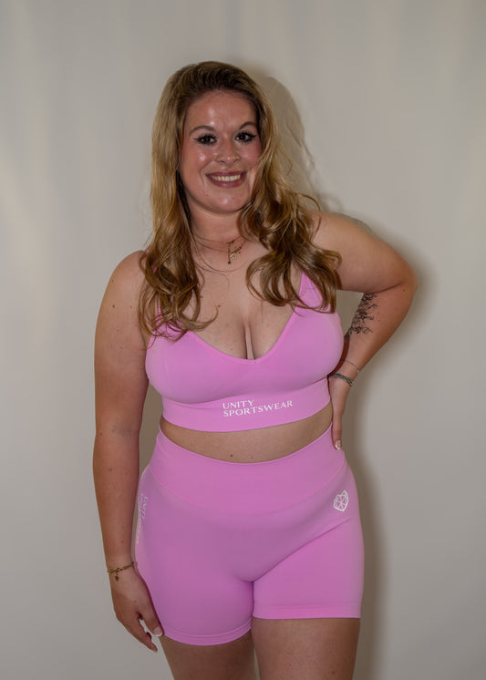 Sport Bra - Baby Pink