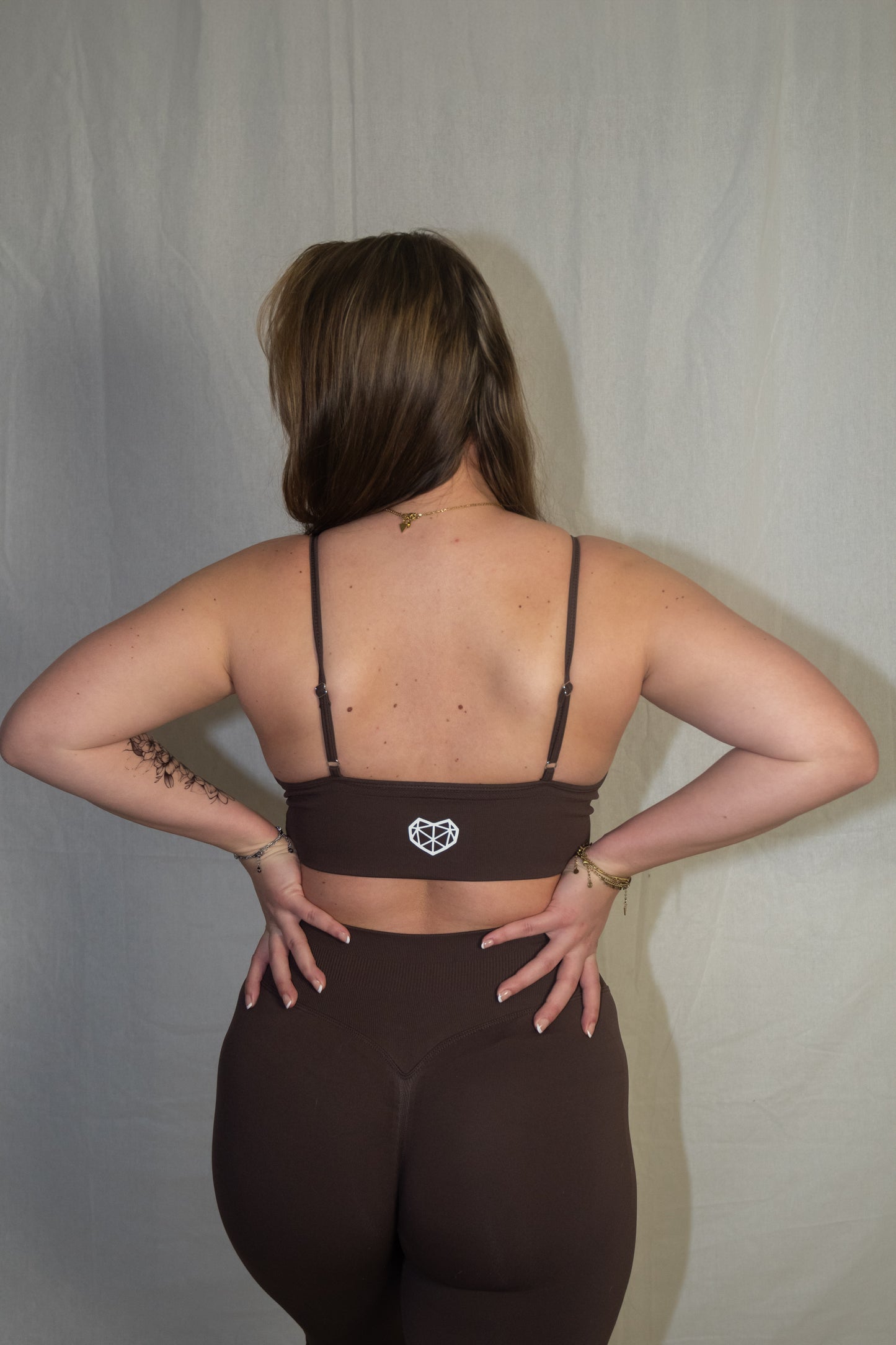 Sport Bra - Chocolate Brown