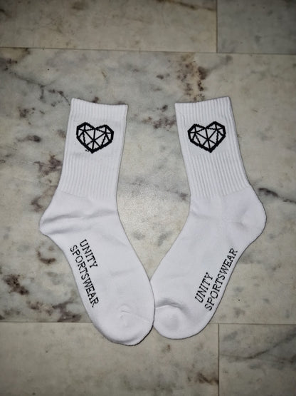 Unity White Socks