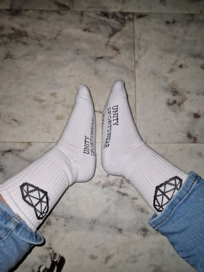 Unity White Socks